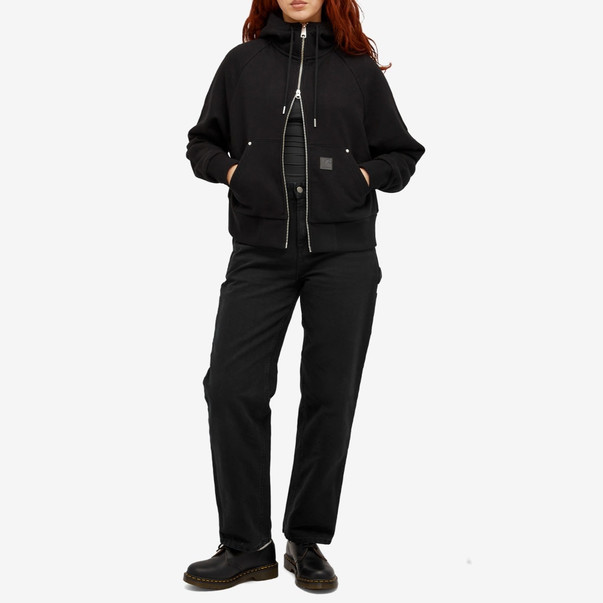 【Carhartt】 ★ W HOODED ELDON JACKET ★ BLACK & NATURAL Carhartt WIP Women's Hooded Eldon Jacket | Black – Page