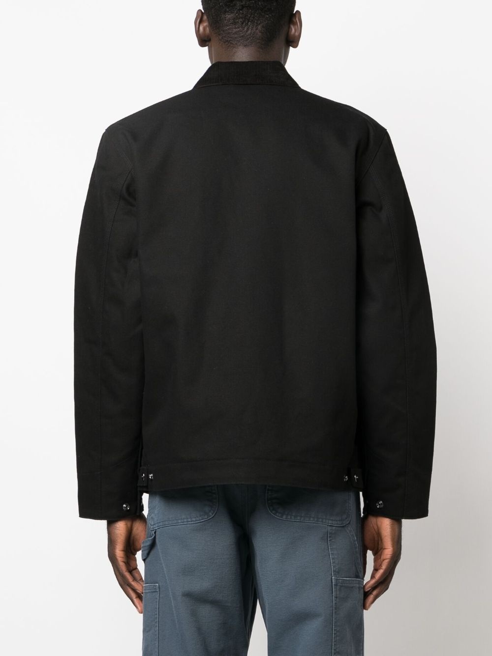 Detroit logo-patch jacket - 4
