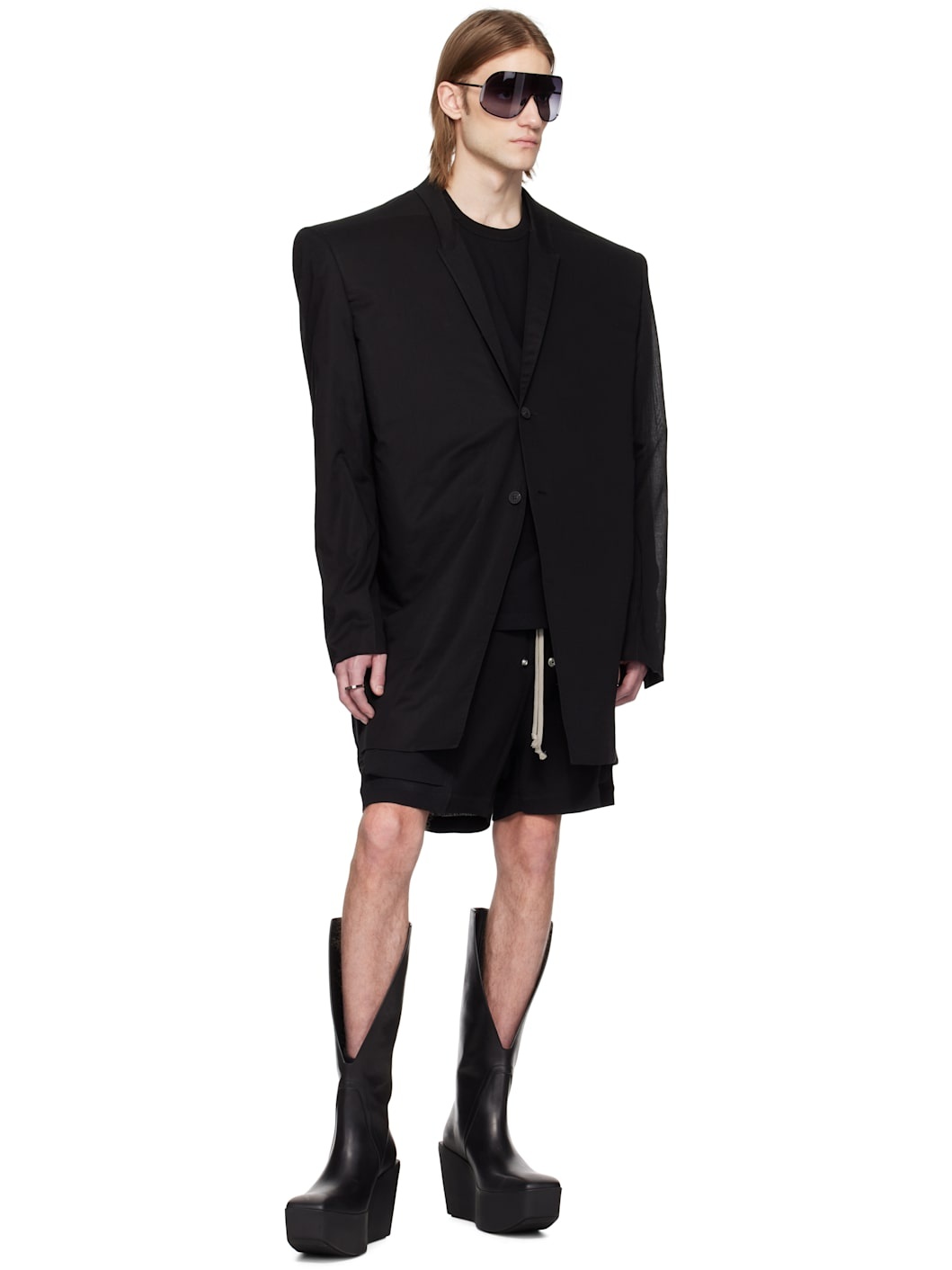 Black Hollywood Rick S Tatlin Blazer - 4