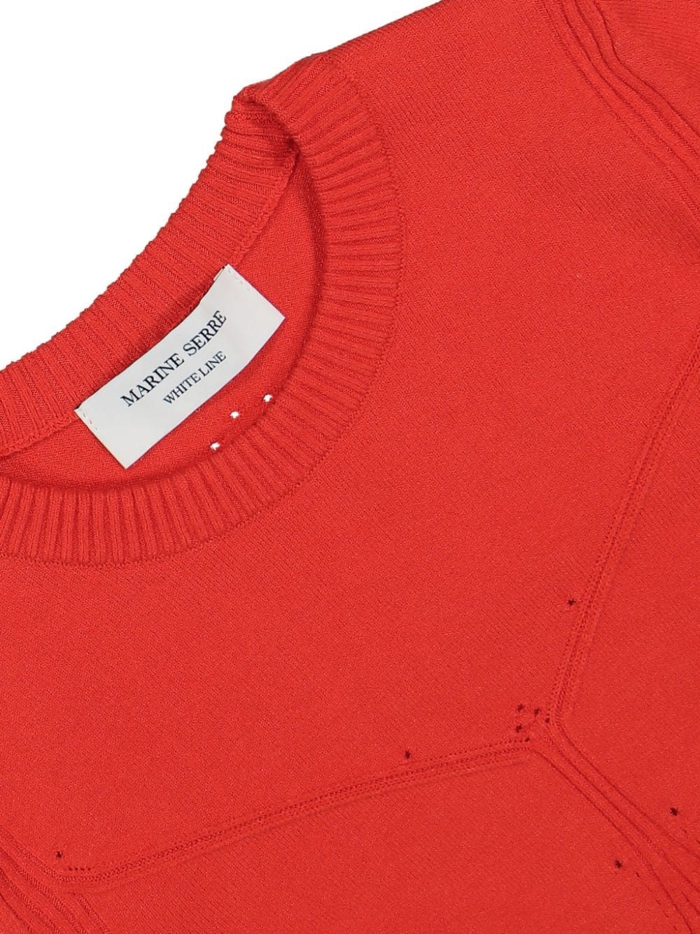 cropped knitted top - 3