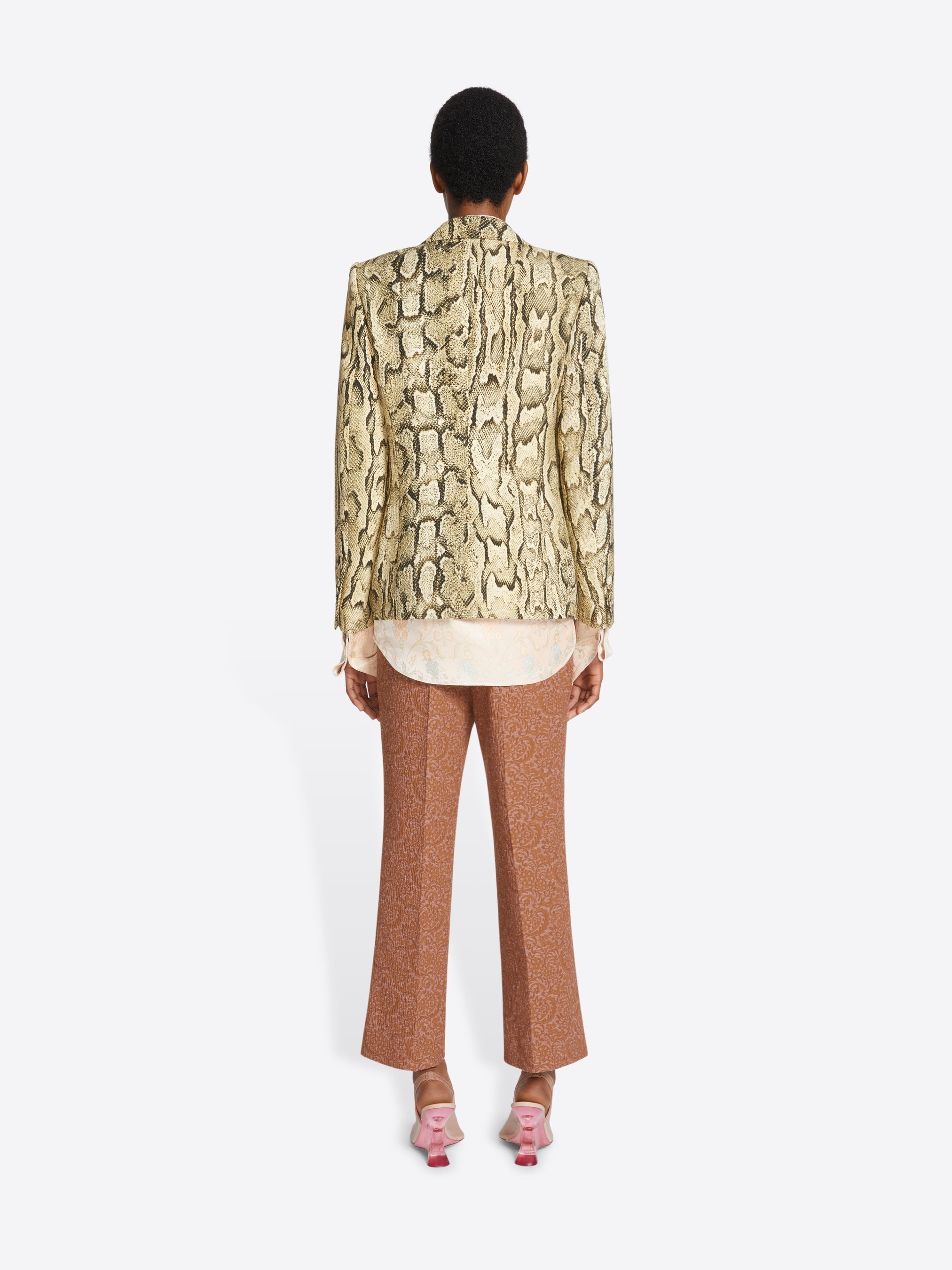 JACQUARD BLAZER - 4