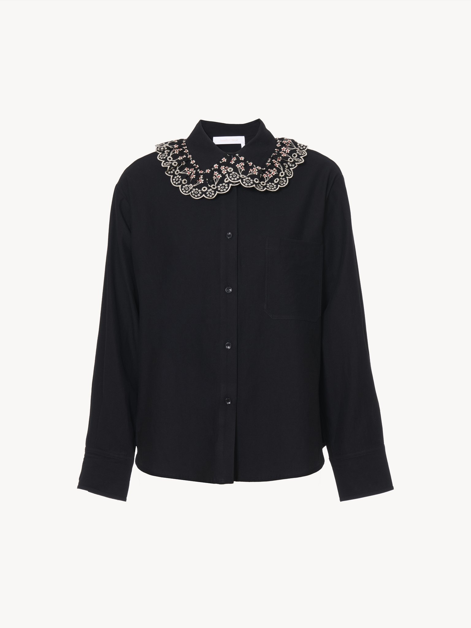 BRODERIE ANGLAISE SHIRT - 4
