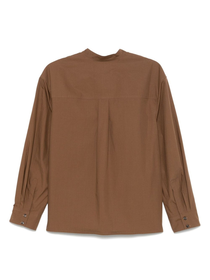 Yves Salomon poplin blouse outlook