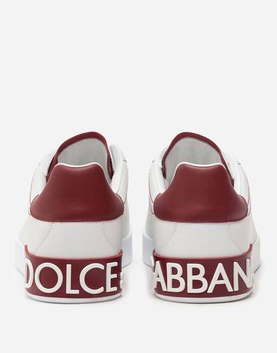 Dolce & Gabbana Calfskin nappa Portofino sneakers outlook