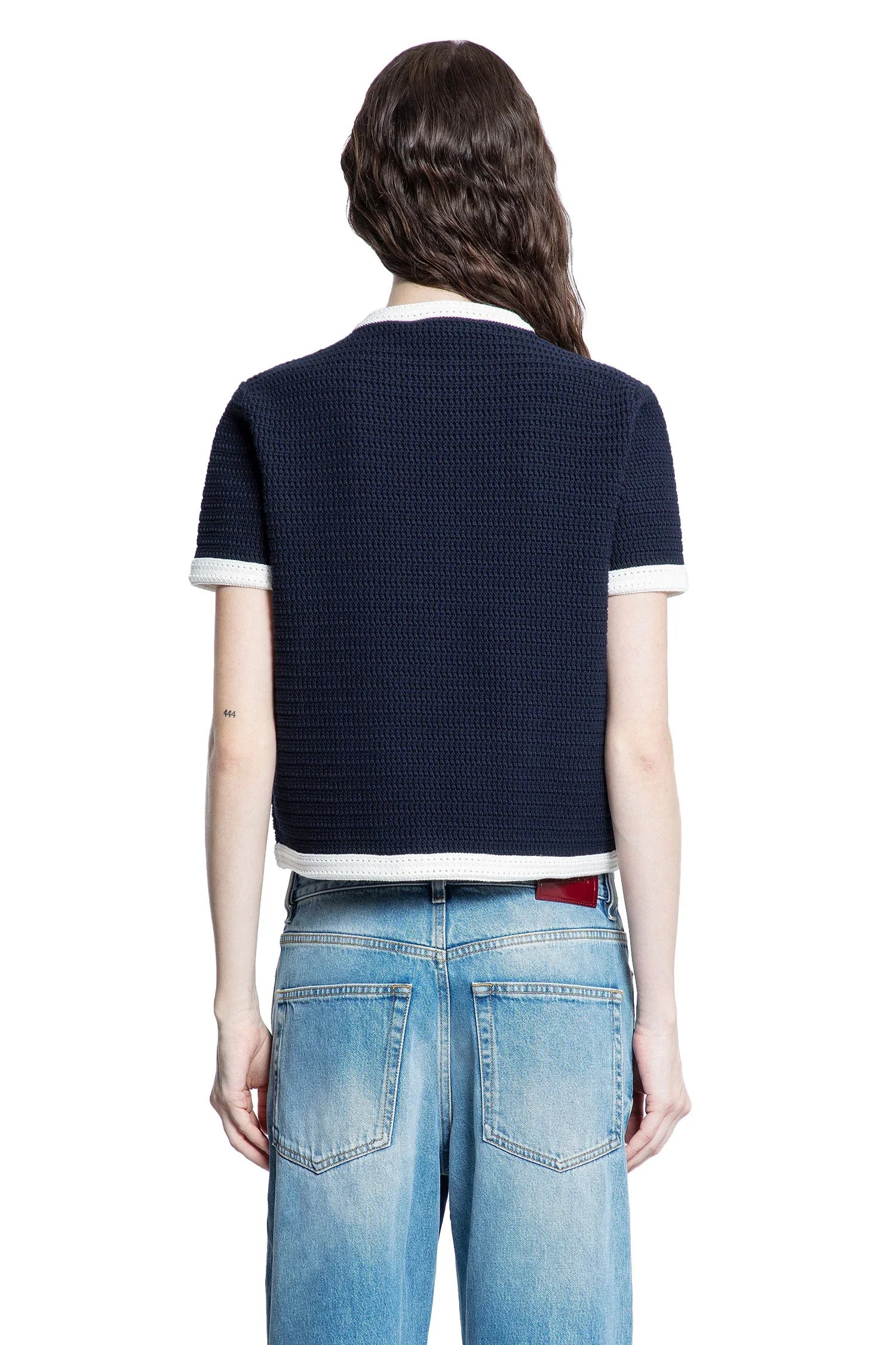 Crochet-Knit-Cropped-Cardigan - 3