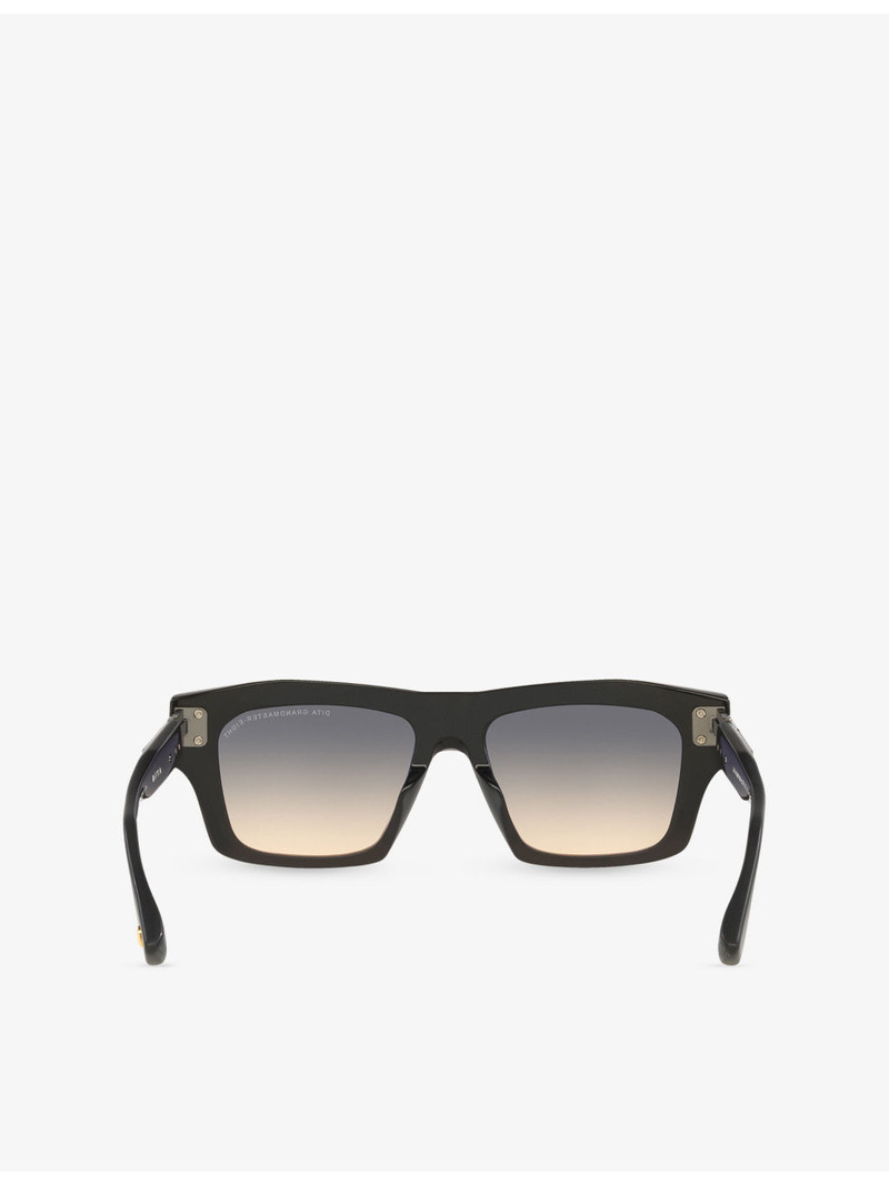 D4000474 Grandmaster-Eight Rectangular-Frame Acetate Sunglasses 4