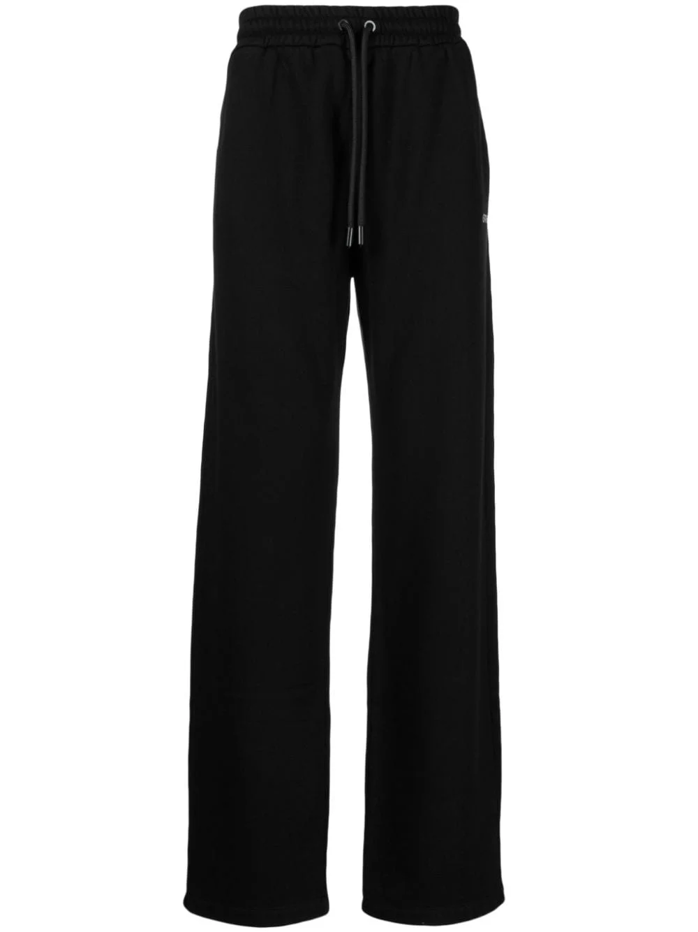 Stitch Diag cotton track pants - 1