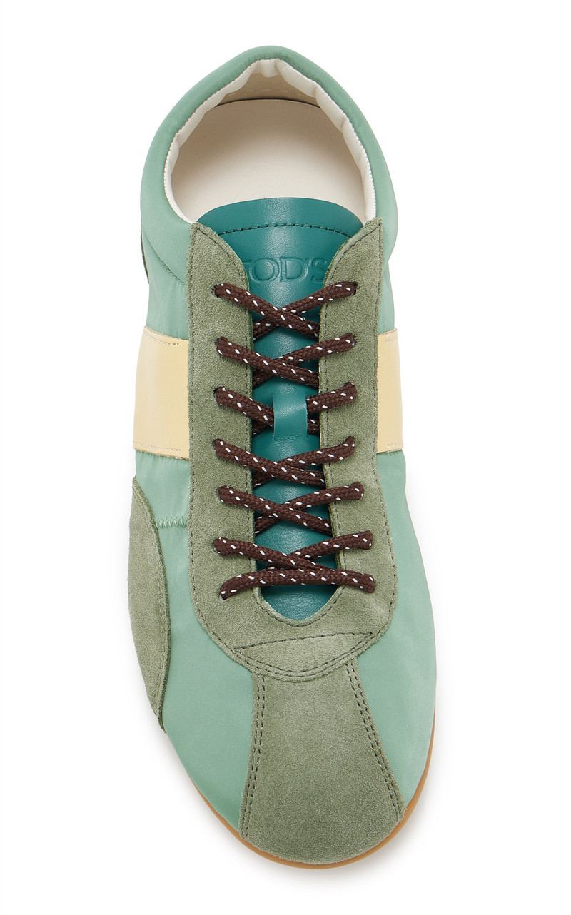 Tod's Nylon Sneakers green outlook