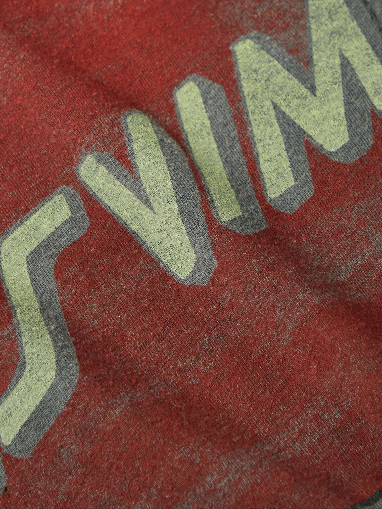 Distressed Printed Cotton-Jersey T-Shirt - 3
