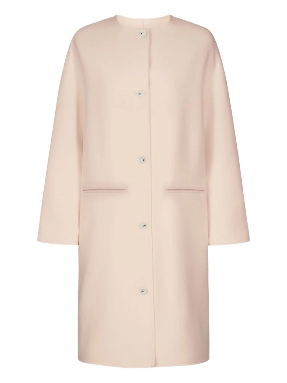 KERRY collarless coat - 1