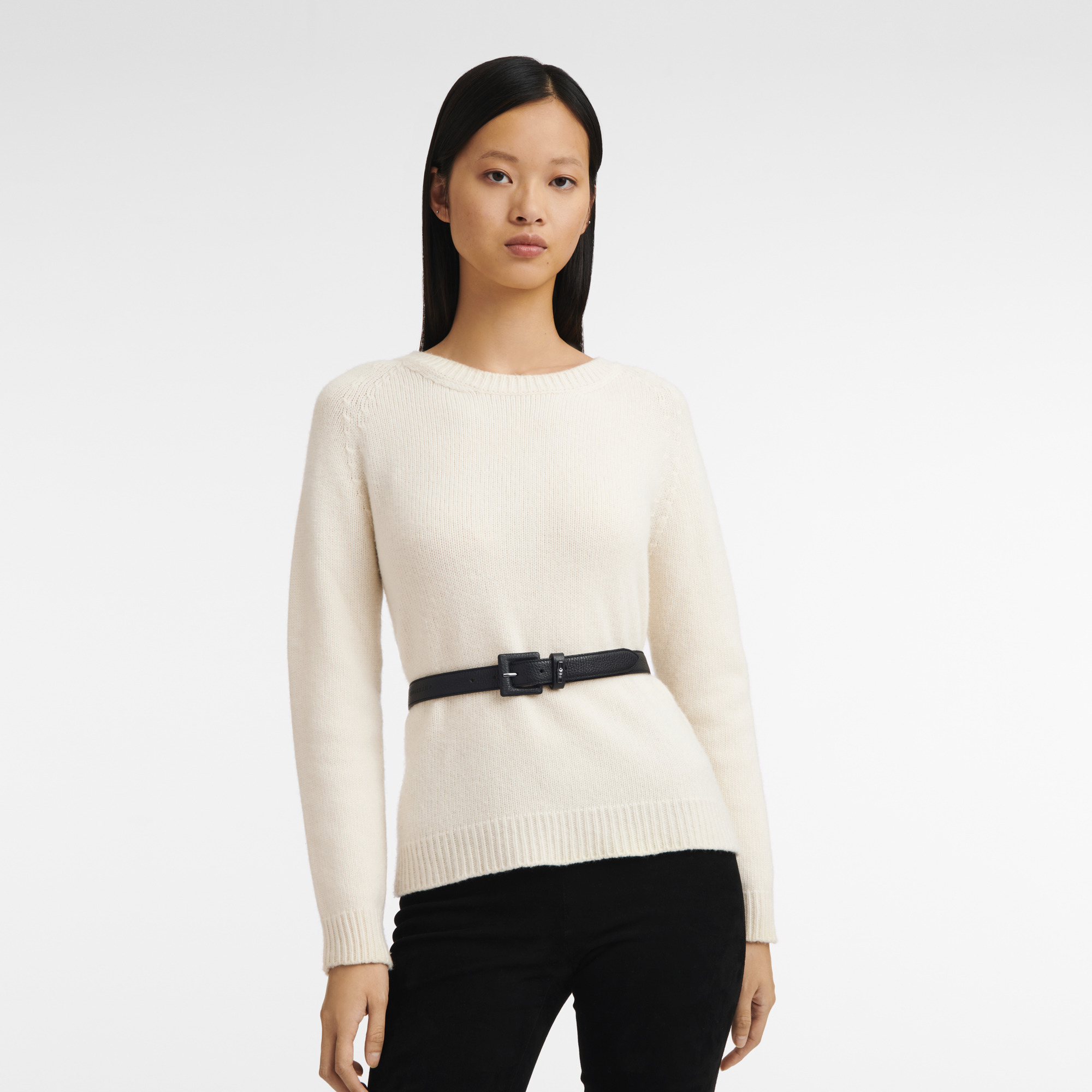 Roseau Essential Ladies' belt Black - Leather 2
