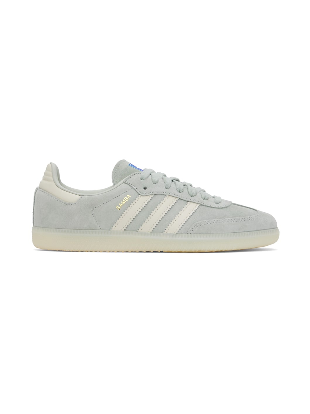 Silver Samba OG Sneakers - 1