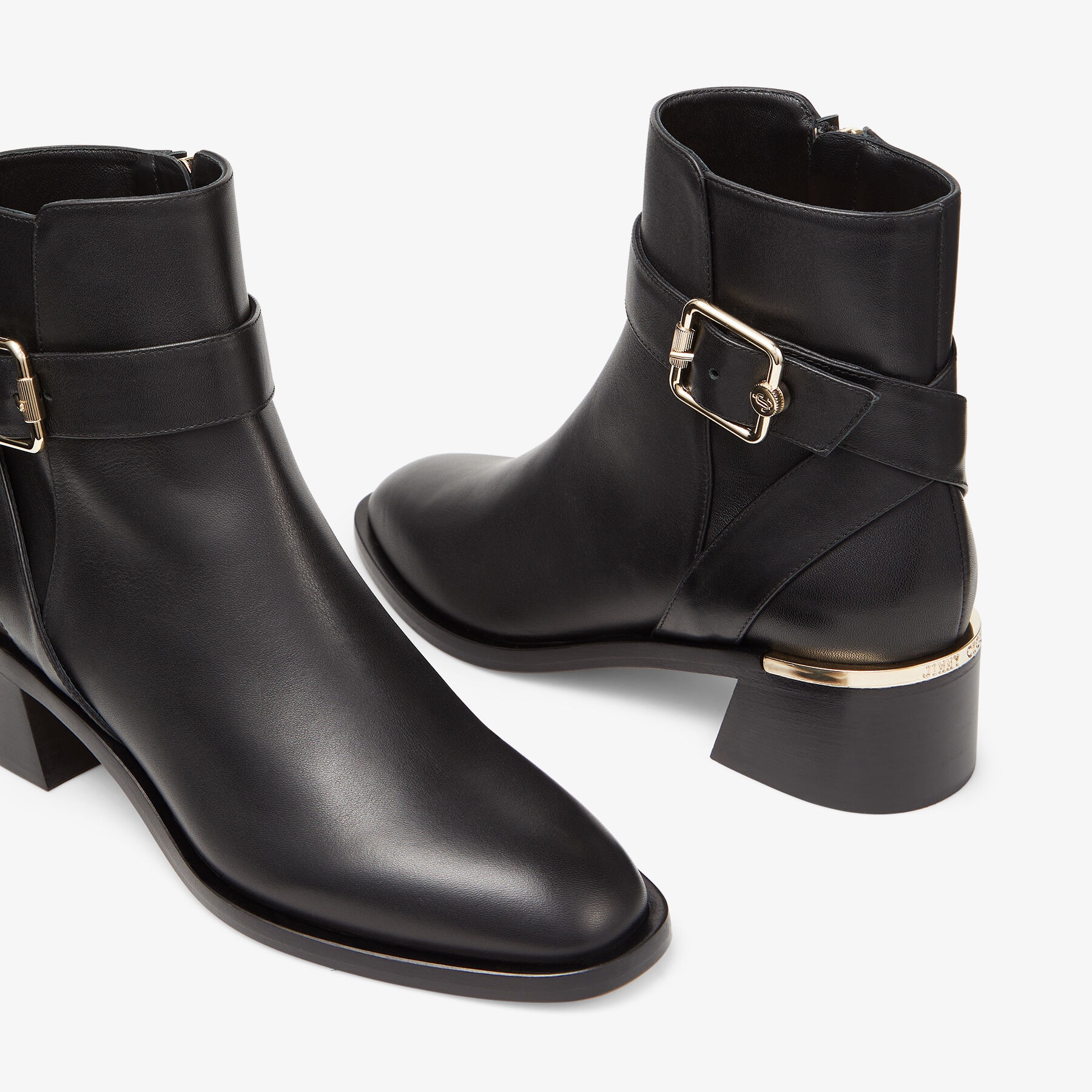 Clarice 45
Black Smooth Leather Ankle Boots - 3