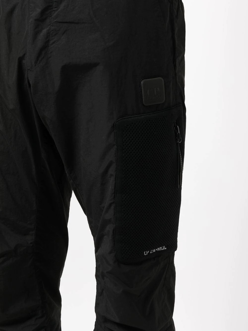 side zip-pocket detail trousers - 5