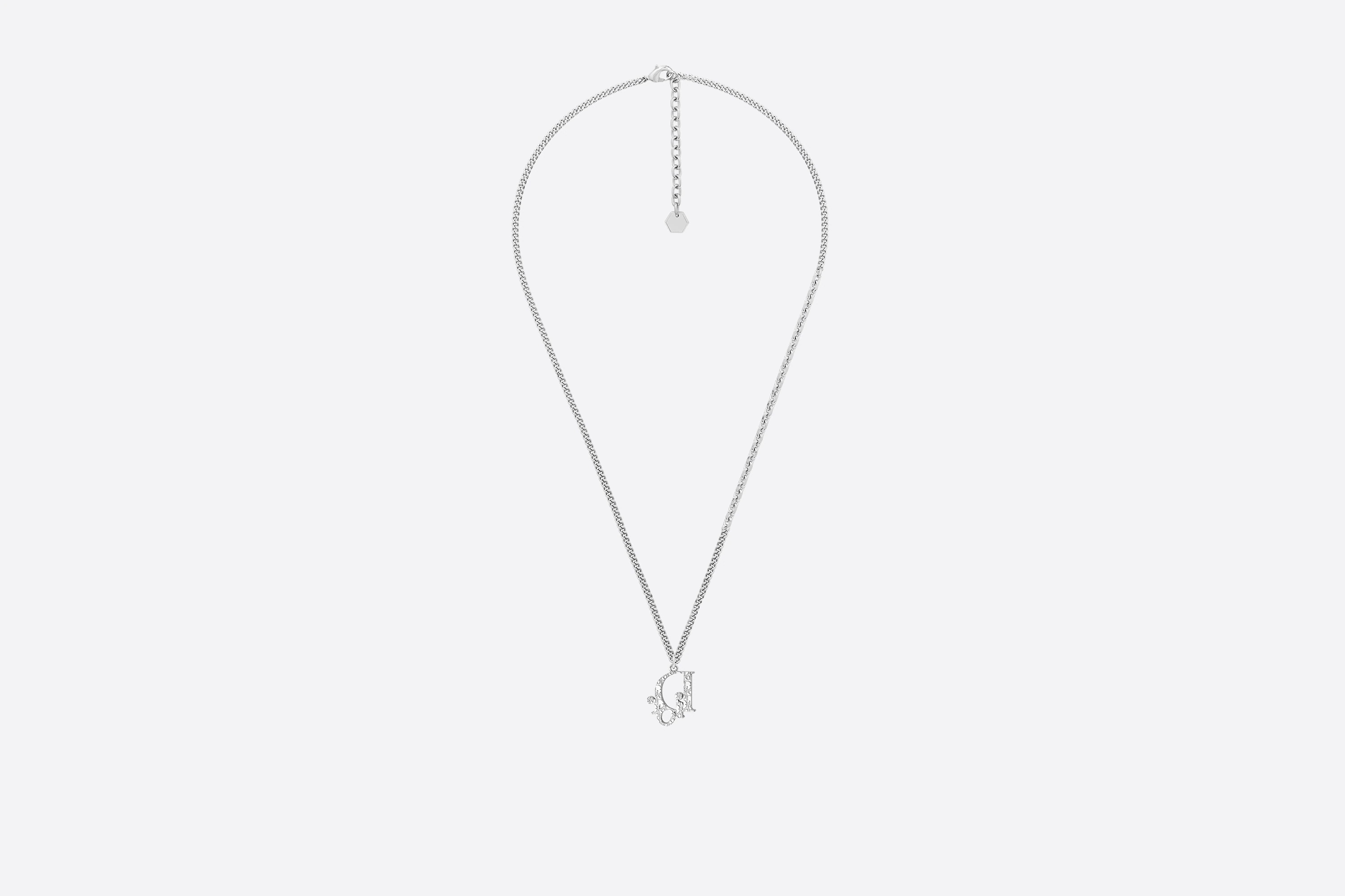 Dior Oblique Pendant Necklace - 2