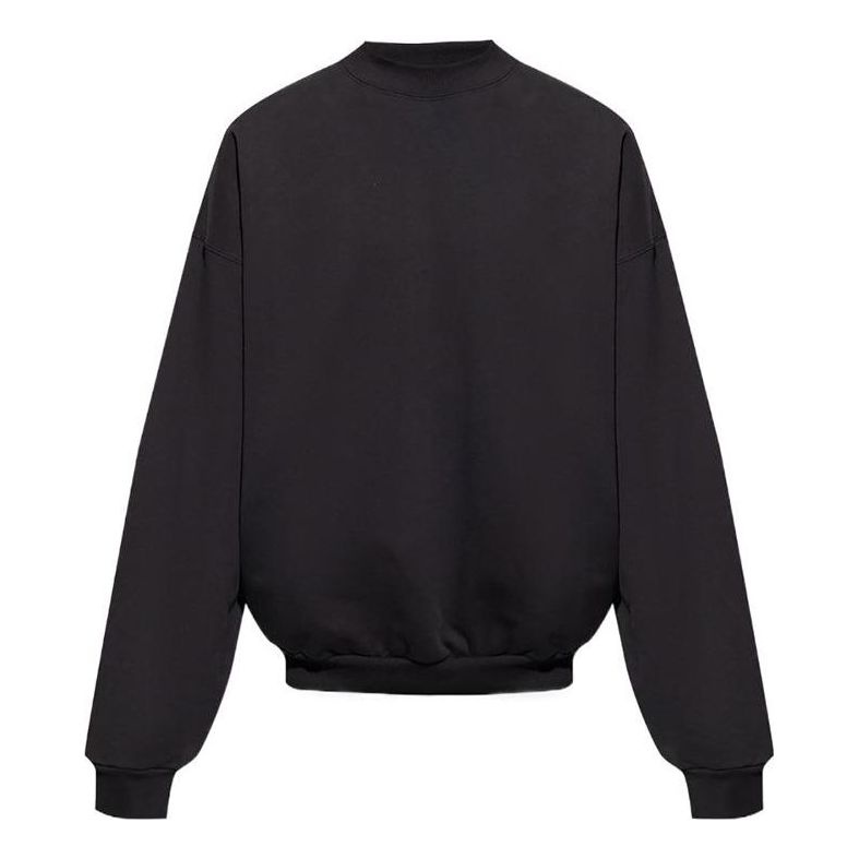 Balenciaga Care Label Creweneck Sweatshirt 'Black' 724511TNVL61070 - 1