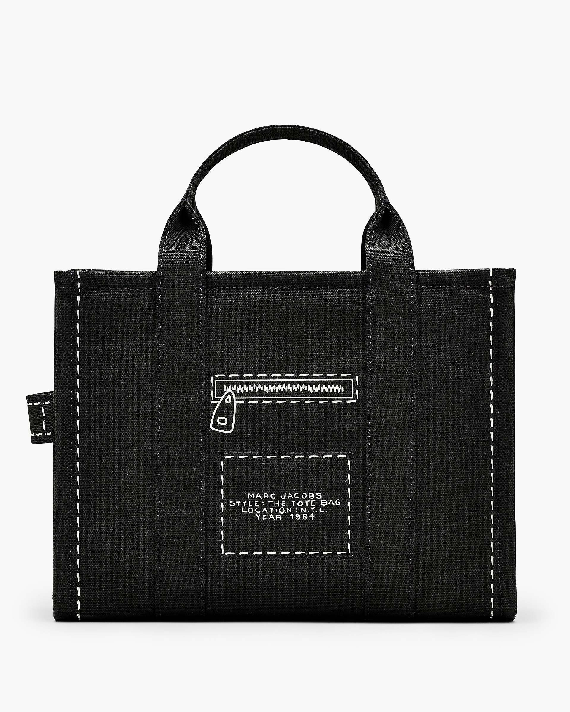 THE TROMPE L'OEIL CARGO CANVAS MEDIUM TOTE BAG - 3