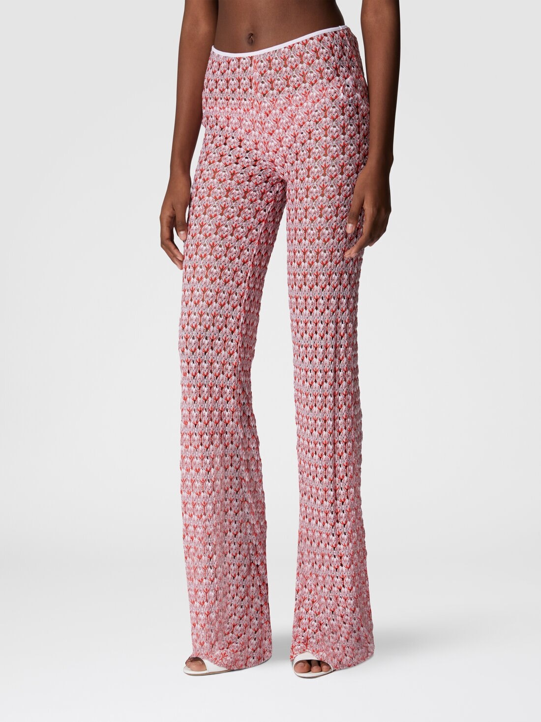Low-rise lace pants - 4