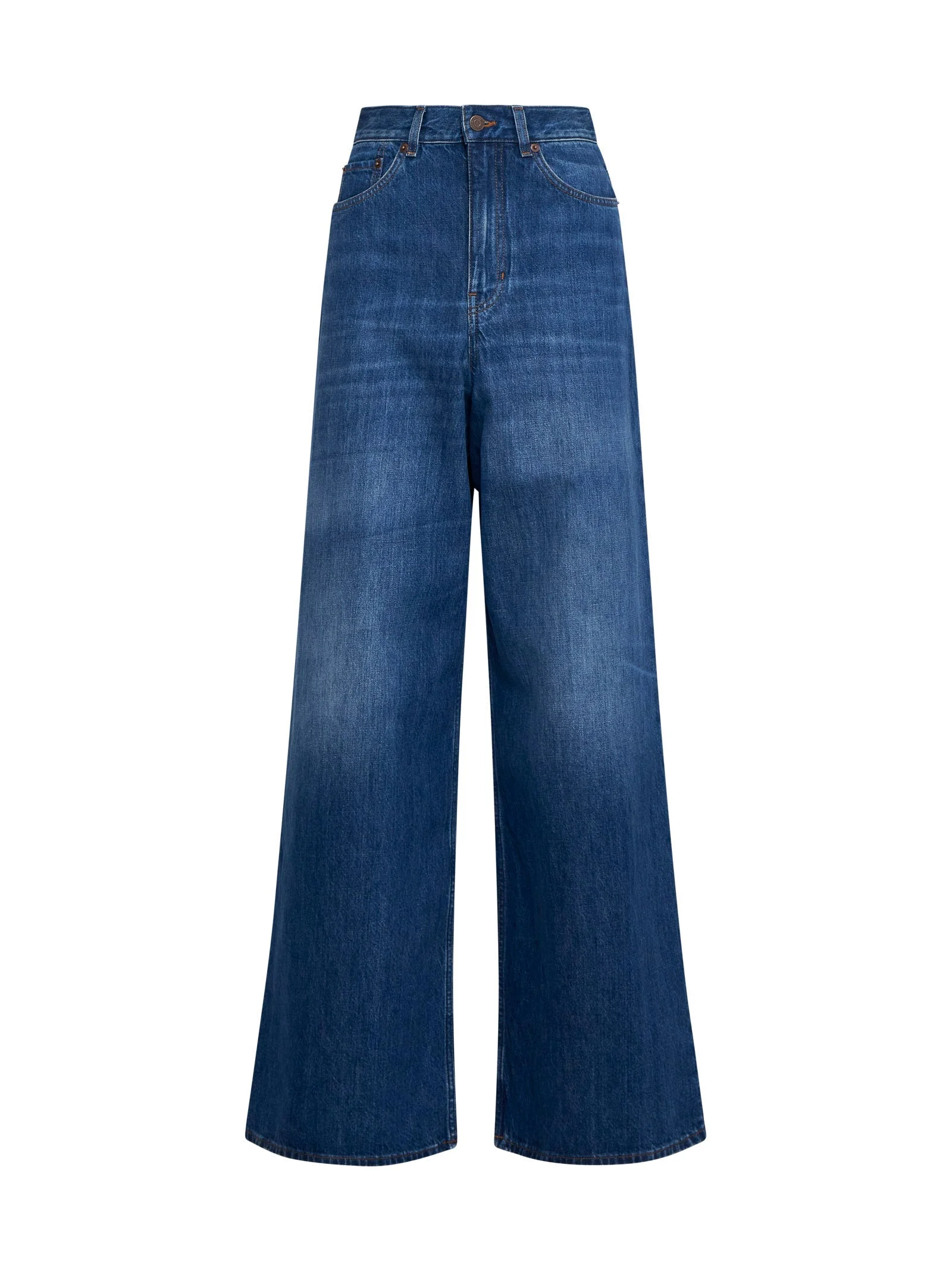 Chloé Women Wide-Leg Denim Jeans - 1
