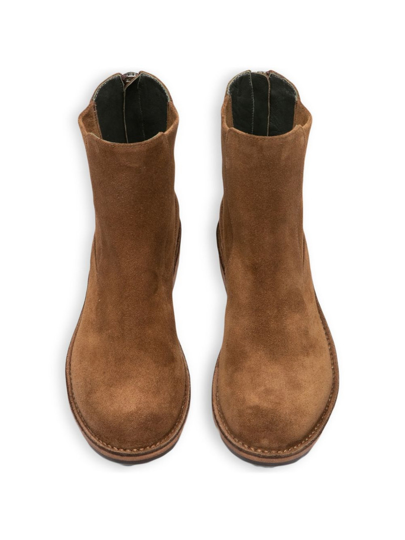 Legrand zip suede boots 4