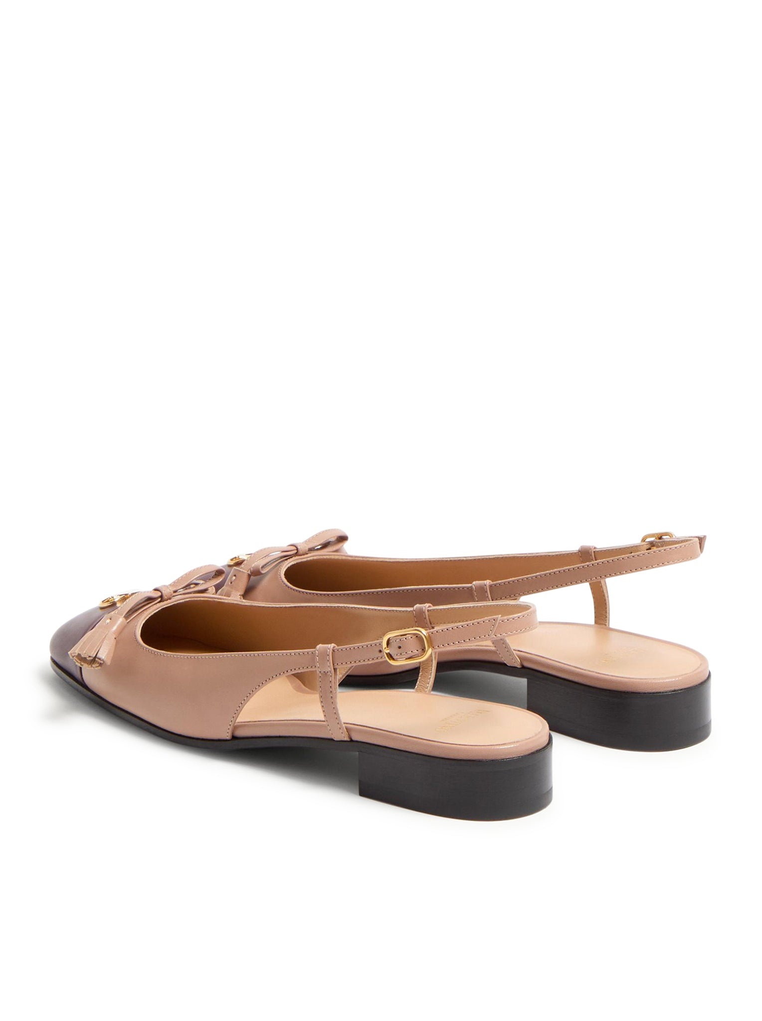 Valentino VALET DU ROI BALLERINA SLINGBACK IN 25MM KID