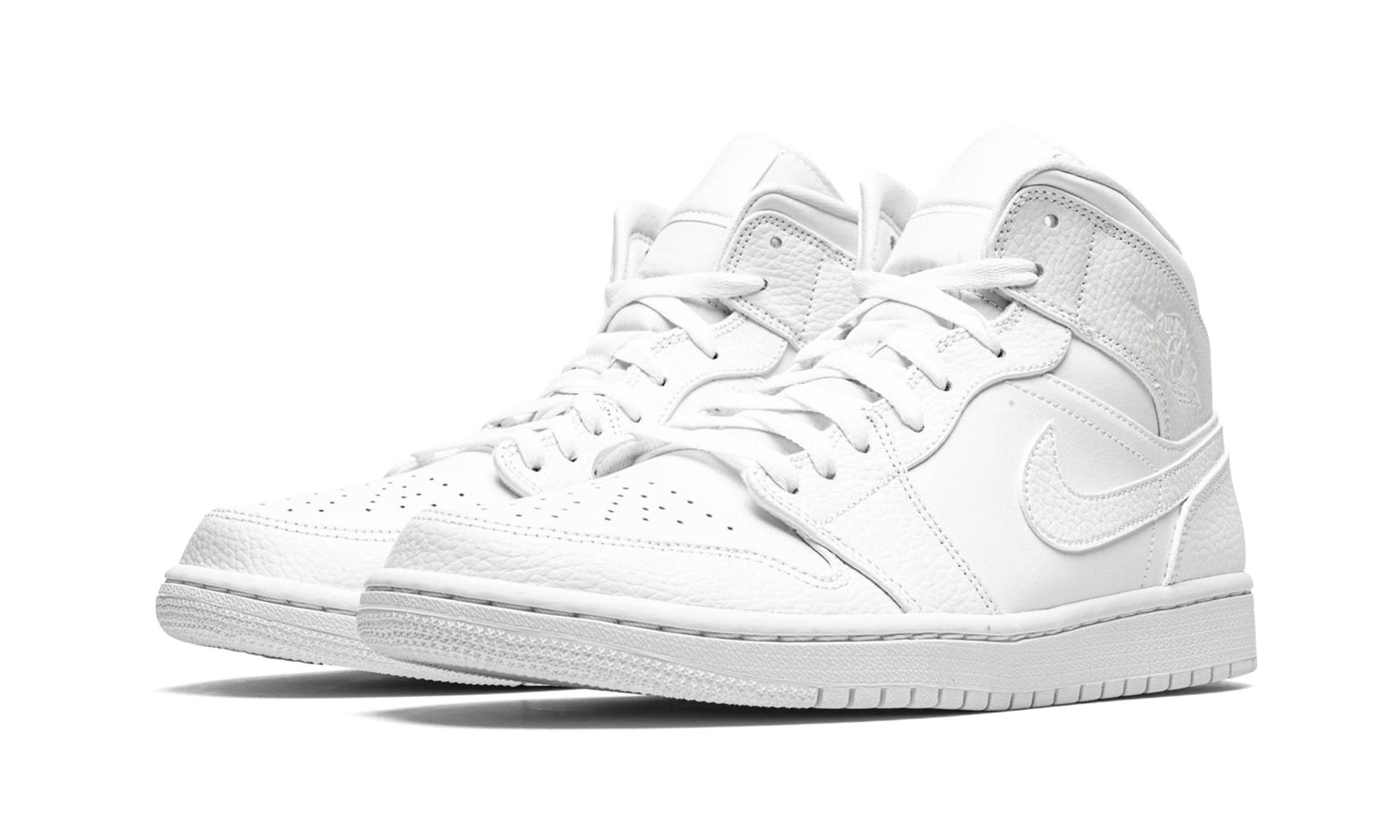 Air Jordan 1 Mid "Triple White" - 2