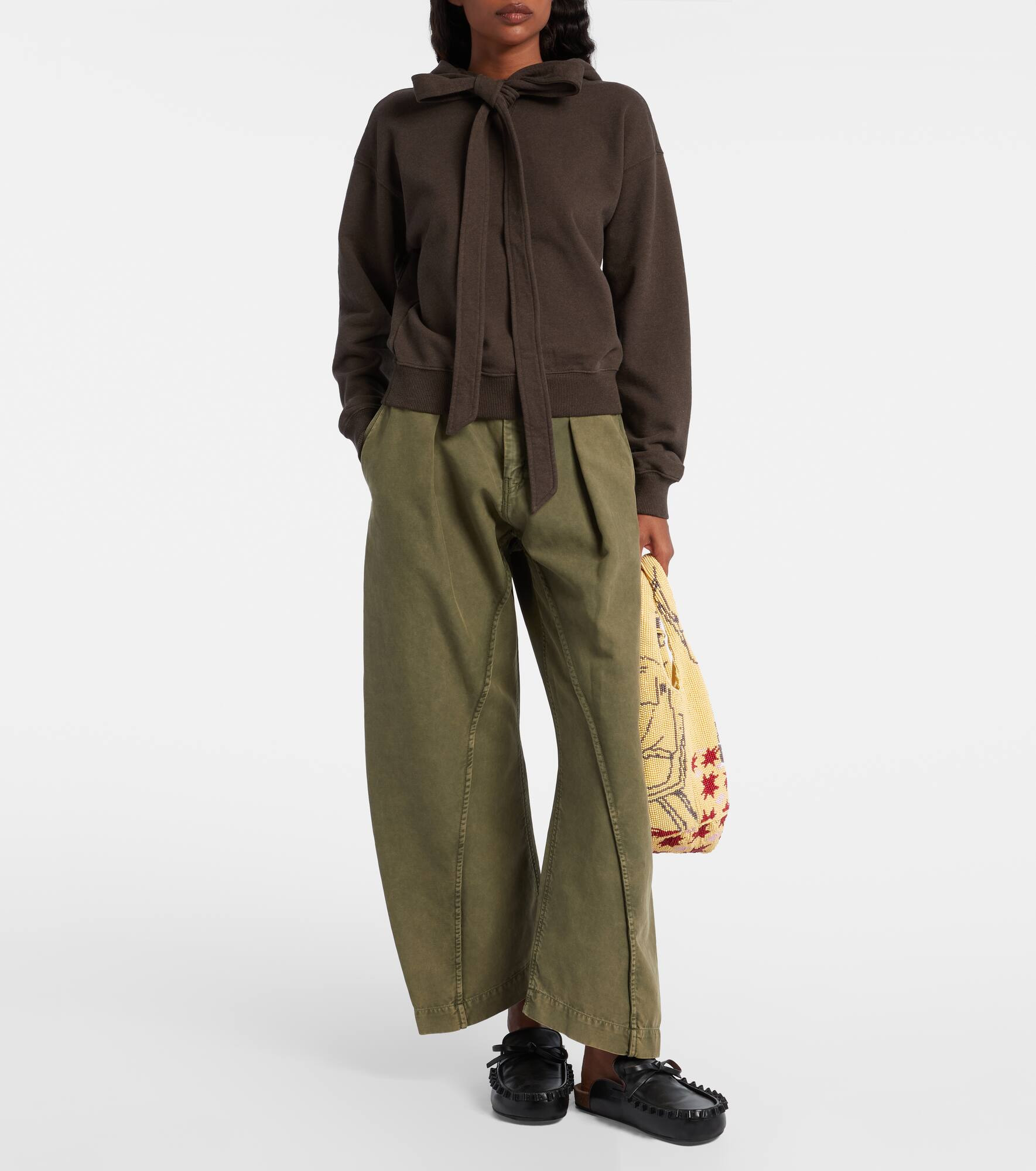 Cotton jersey hoodie - 2