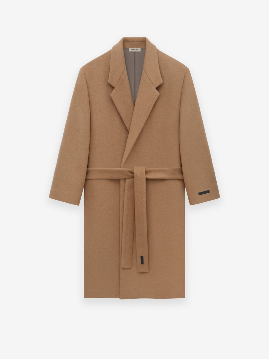 Melton Wool Overcoat - 3