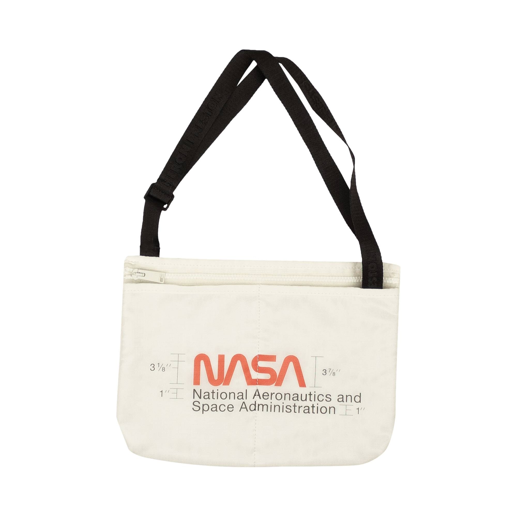 Heron Preston NASA Messenger Bag 'White' - 1