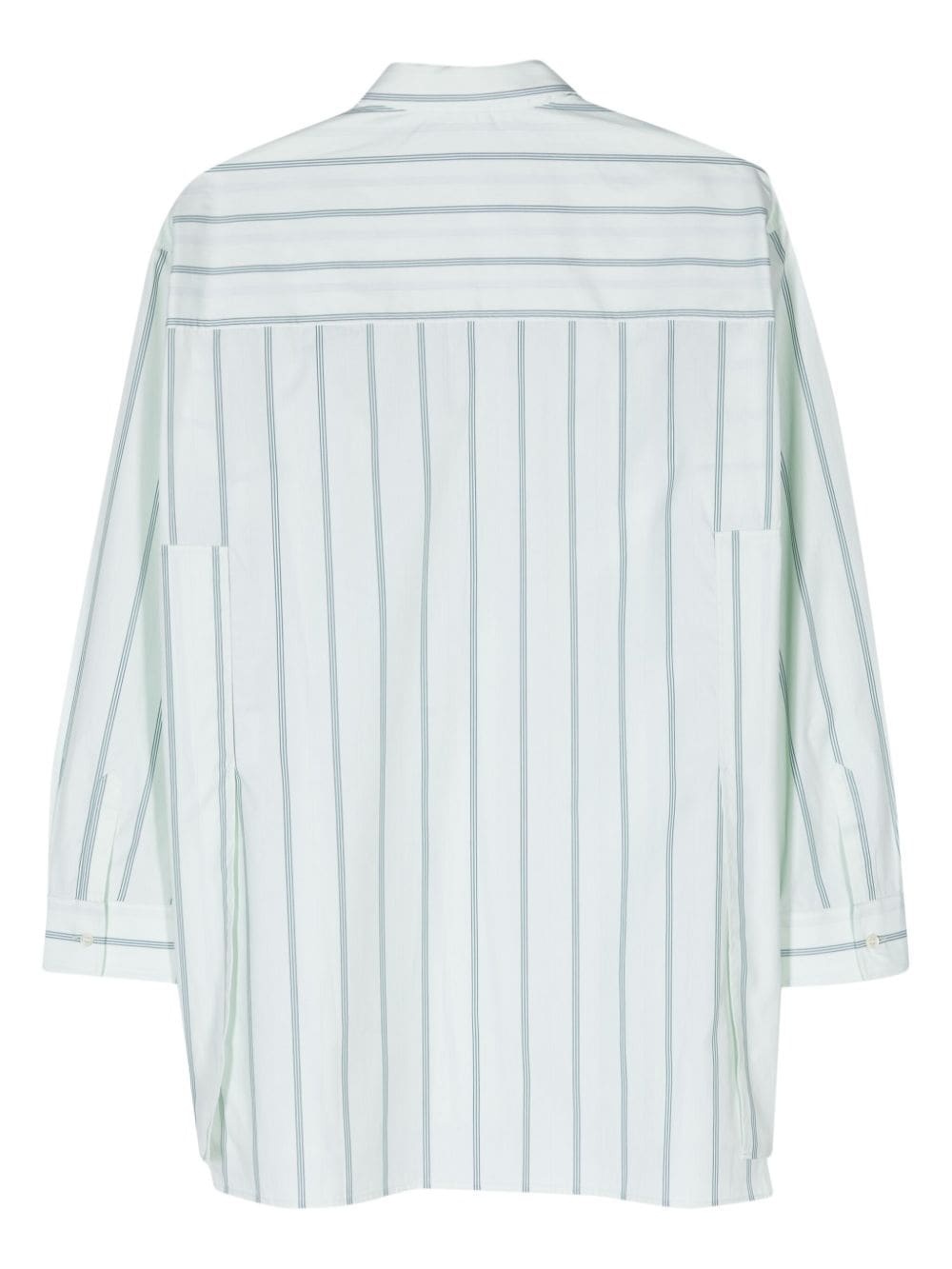 vertical-striped cotton shirt - 2