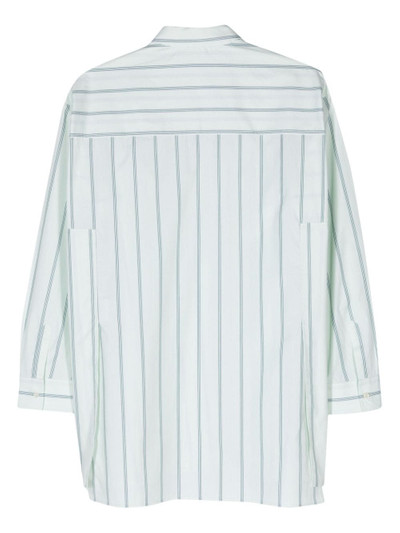 Aspesi vertical-striped cotton shirt outlook