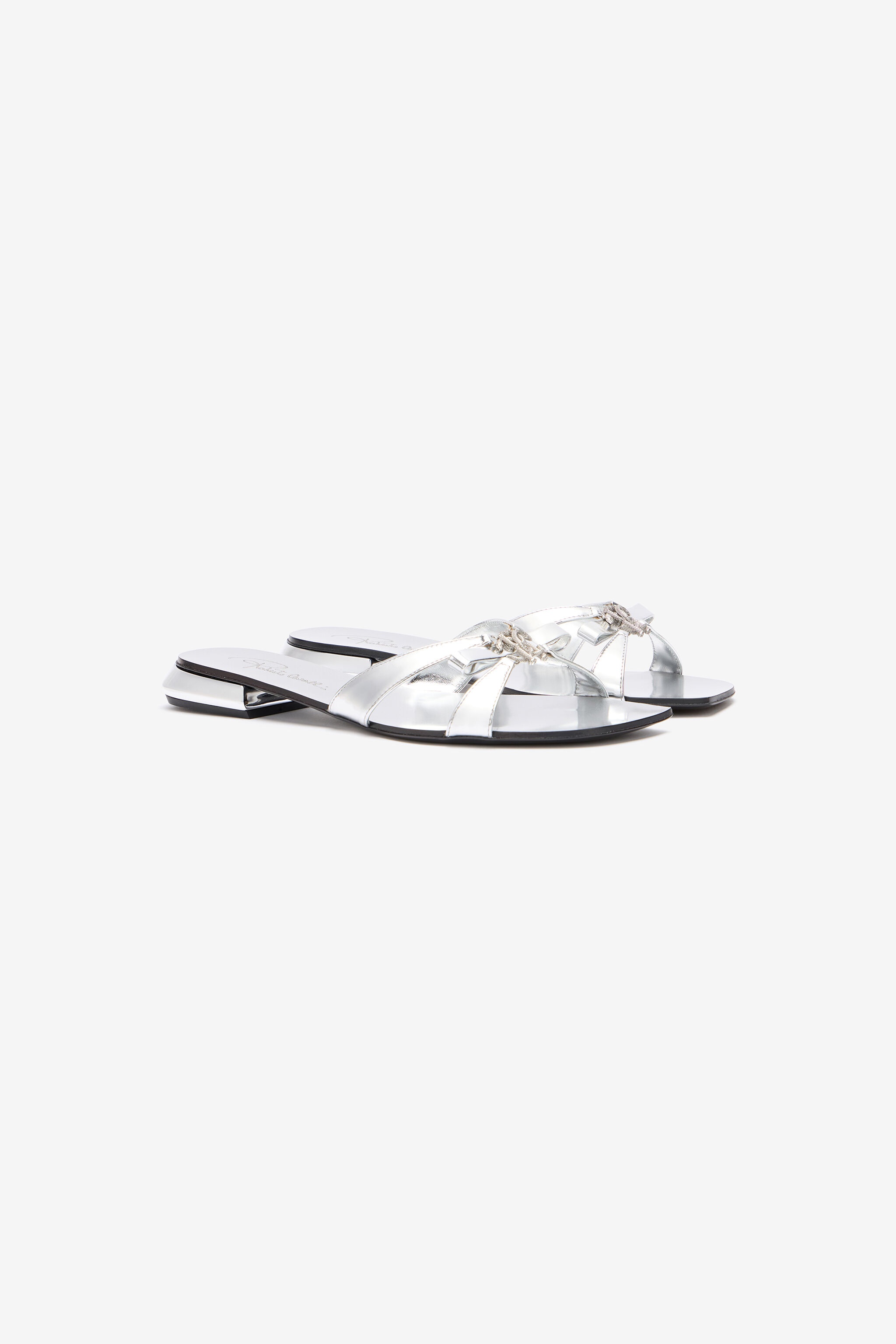 Low Sandals With Mirror Snake Monogram - 2