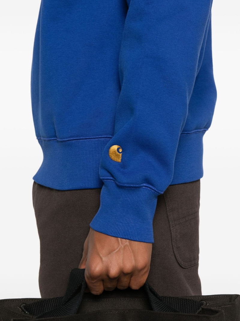 raglan-sleeve crew-neck sweatshirt 5