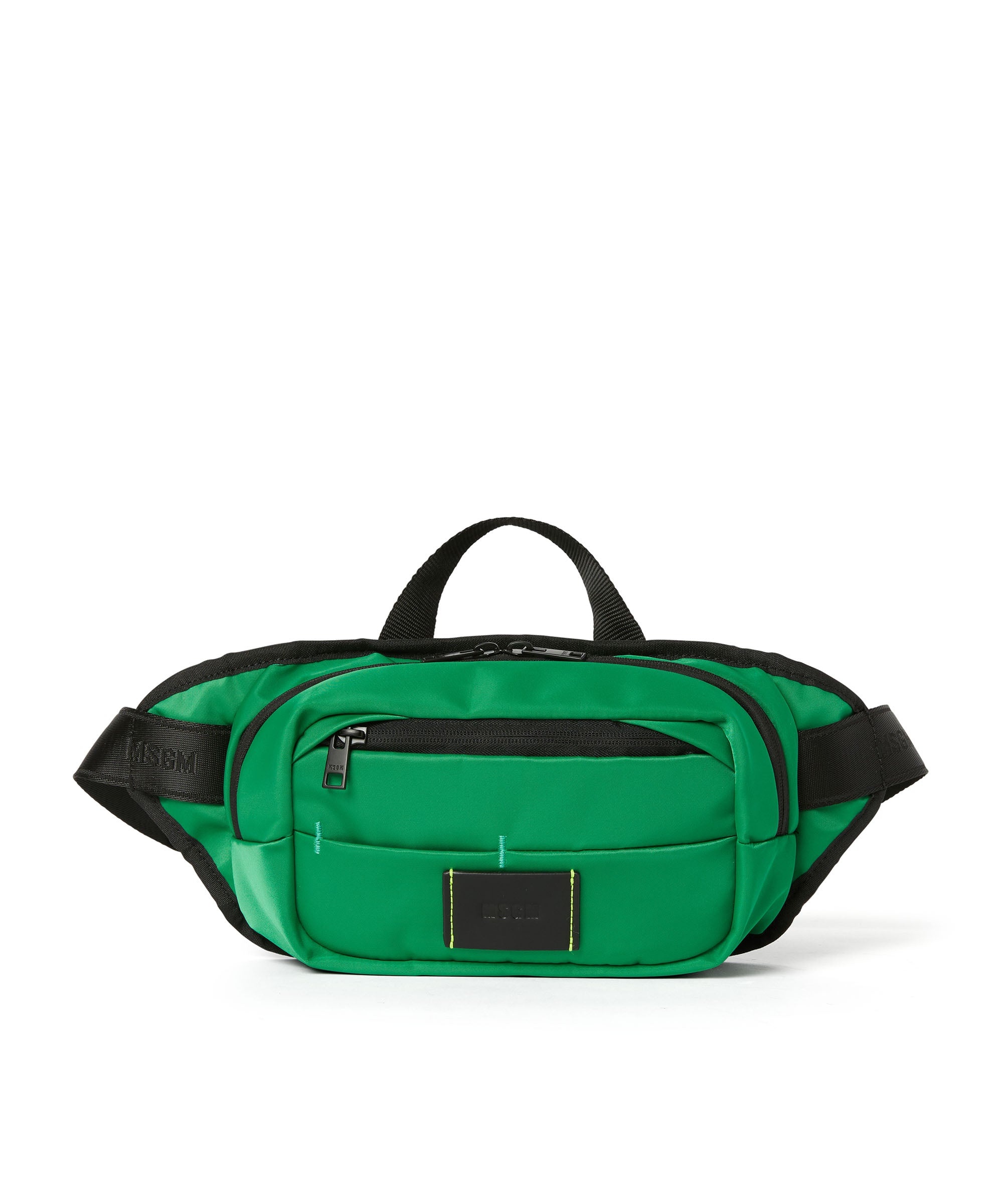 MSGM signature nylon waist bag - 1