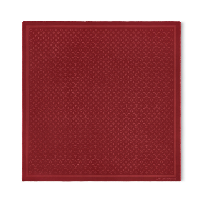 Monogram Classic Shawl 1