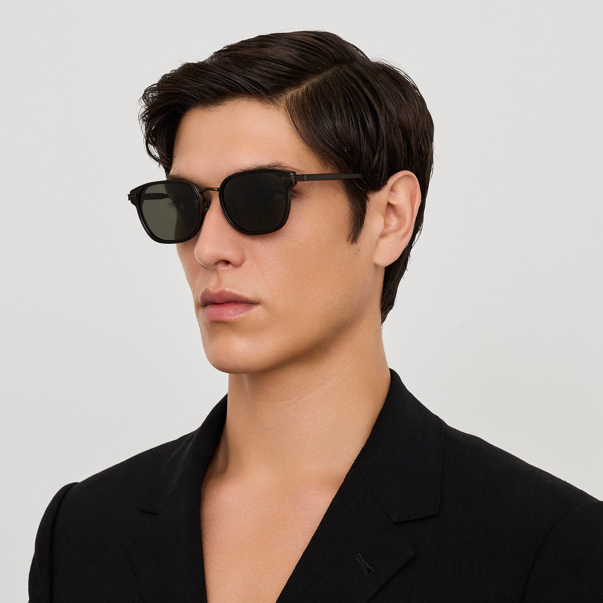 Blakher Sunglasses in Black Matt Nickel - 5