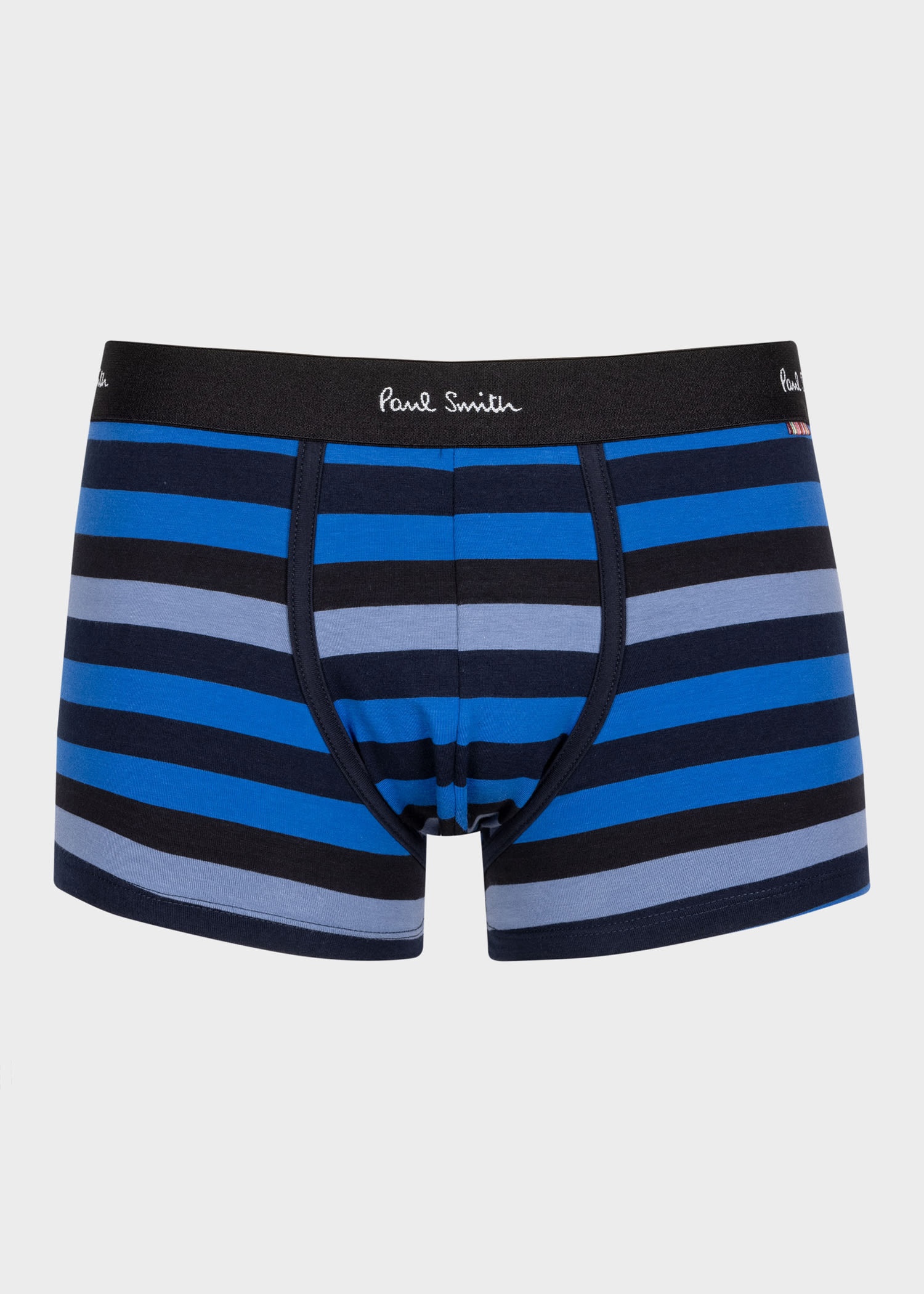 'Block Stripe' Low-Rise Boxer Briefs - 1