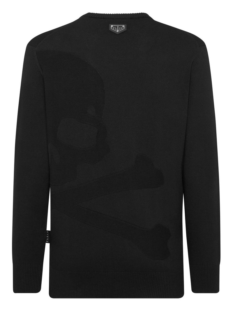 PHILIPP PLEIN Skull&Bones sweater outlook