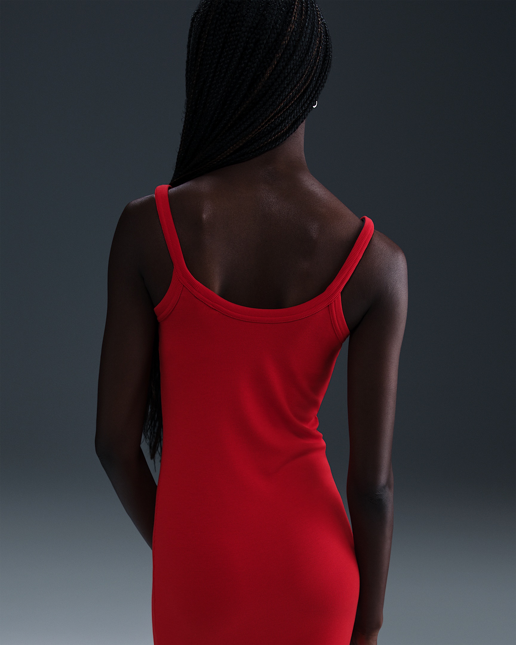 Nike Sportswear Chill Knit Women's Tight Mini-Rib Tank Dress - 3