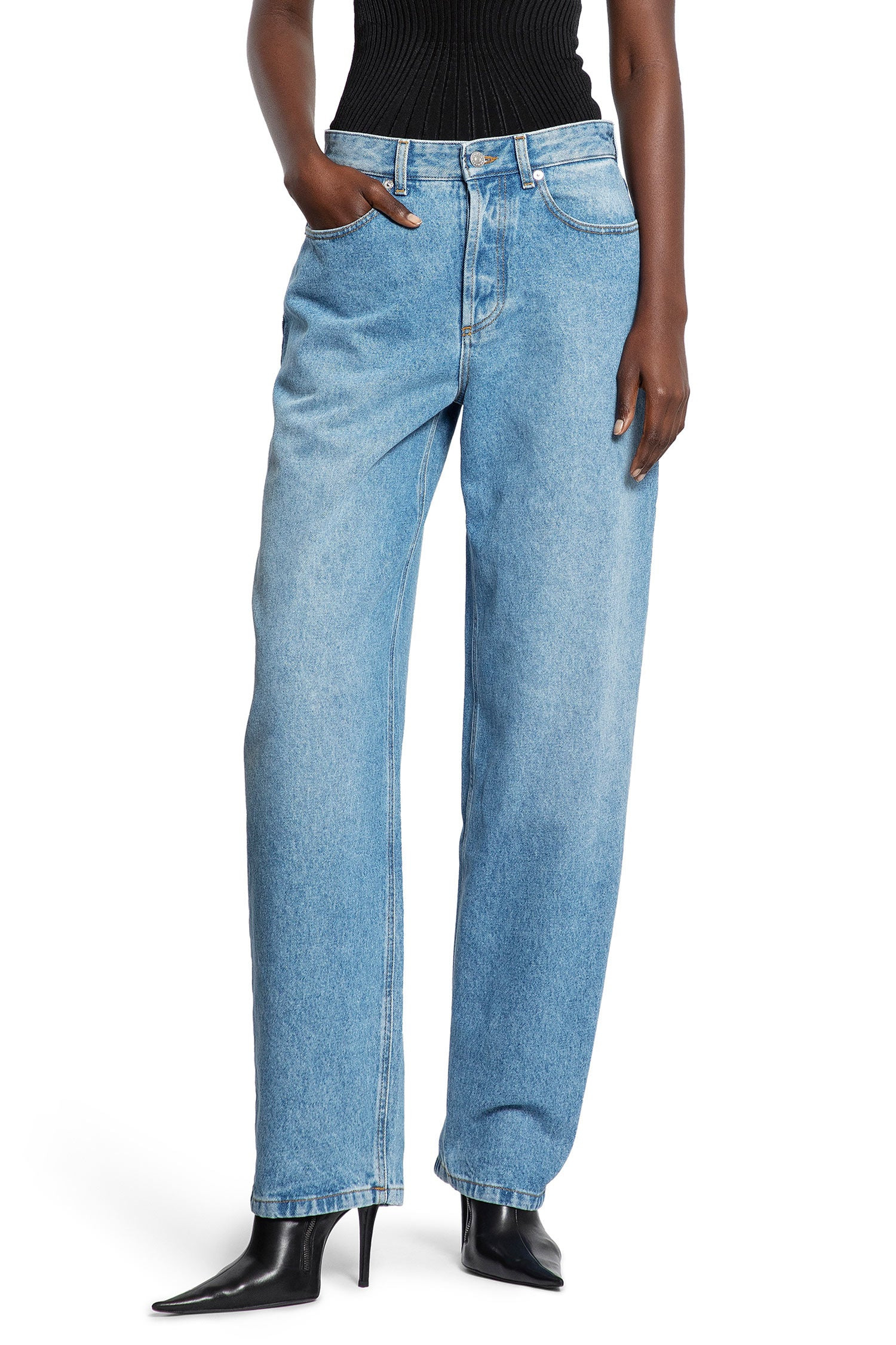 Laced-Up-Wide-Leg-Jeans - 6