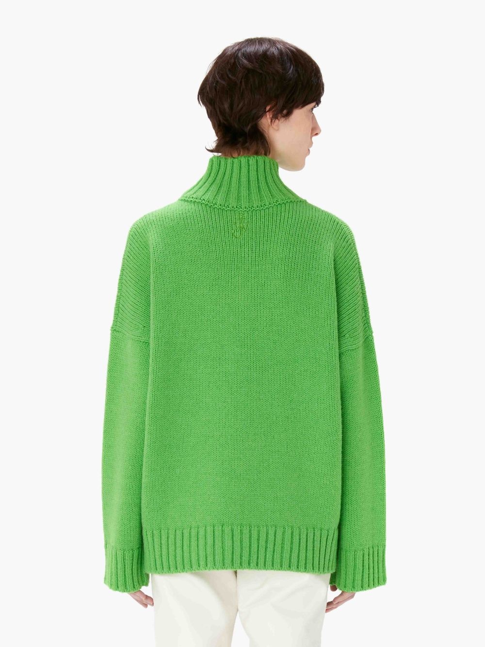 knitted patch-pocket jumper - 3
