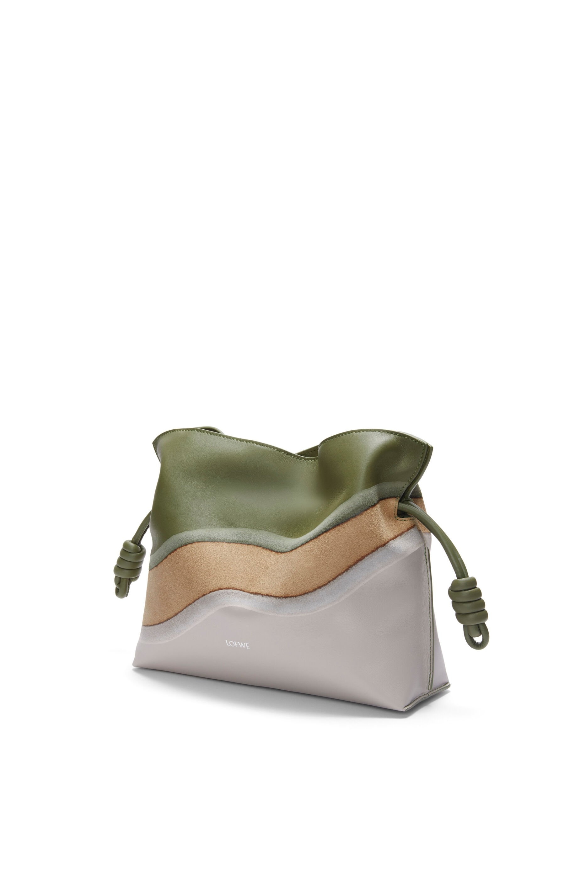 Medium Flamenco clutch in nappa calfskin - 2