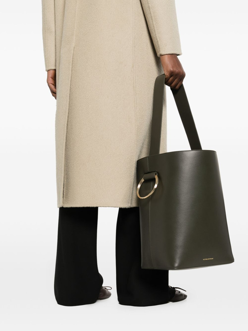 Victoria Beckham Dia ring bucket bag outlook