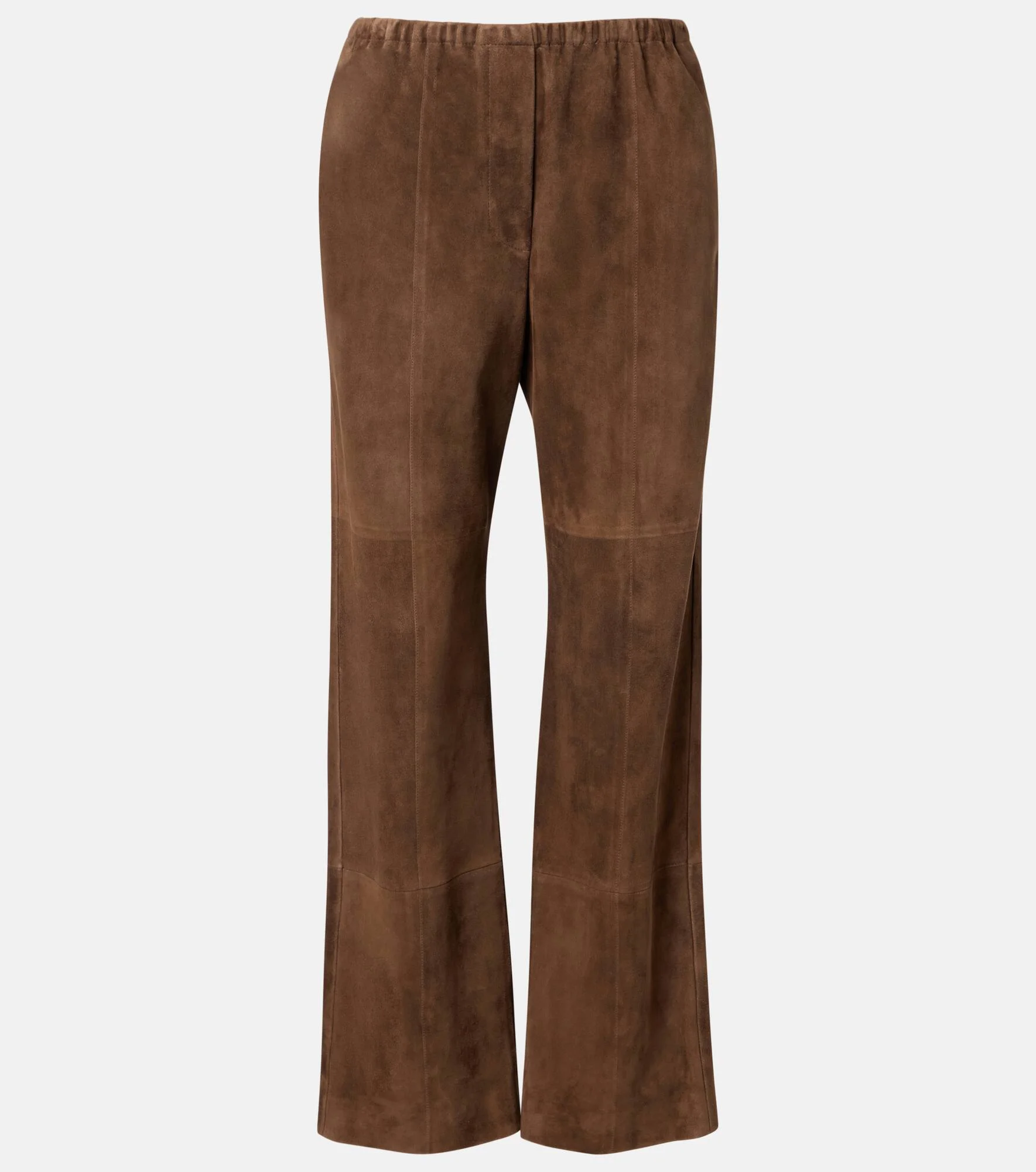 Kenan suede bootcut pants - 1