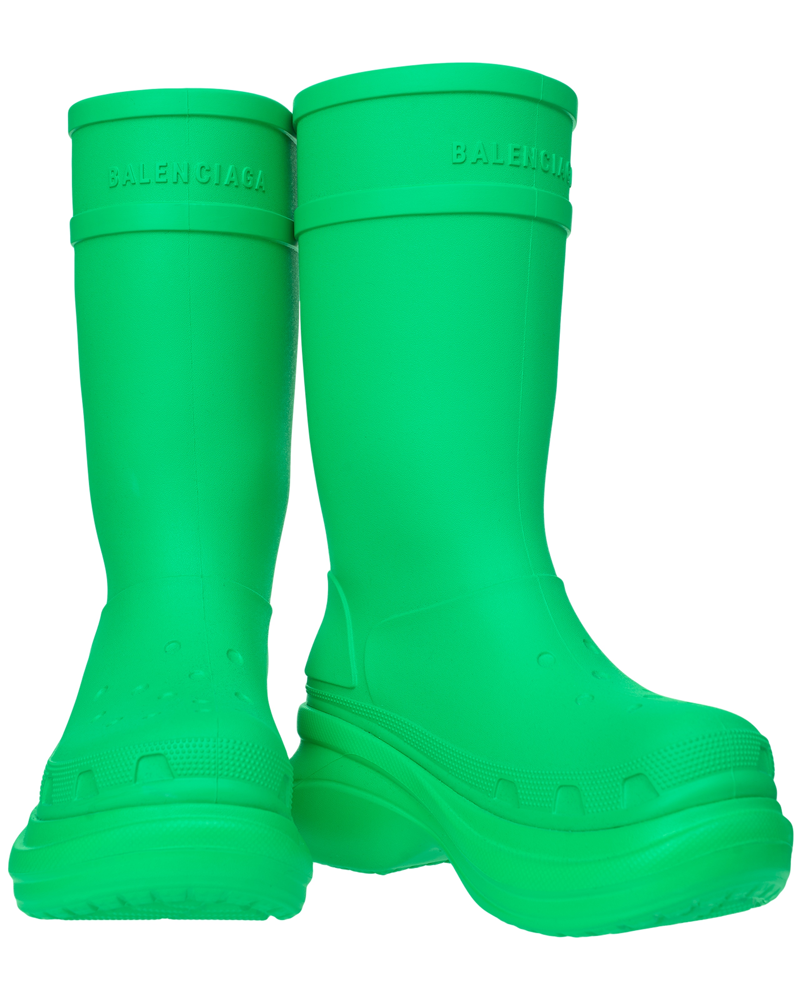 GREEN RUBBER BOOTS - 2