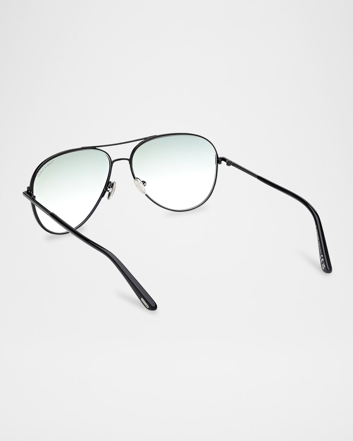 Clark Metal Aviator Sunglasses - 2