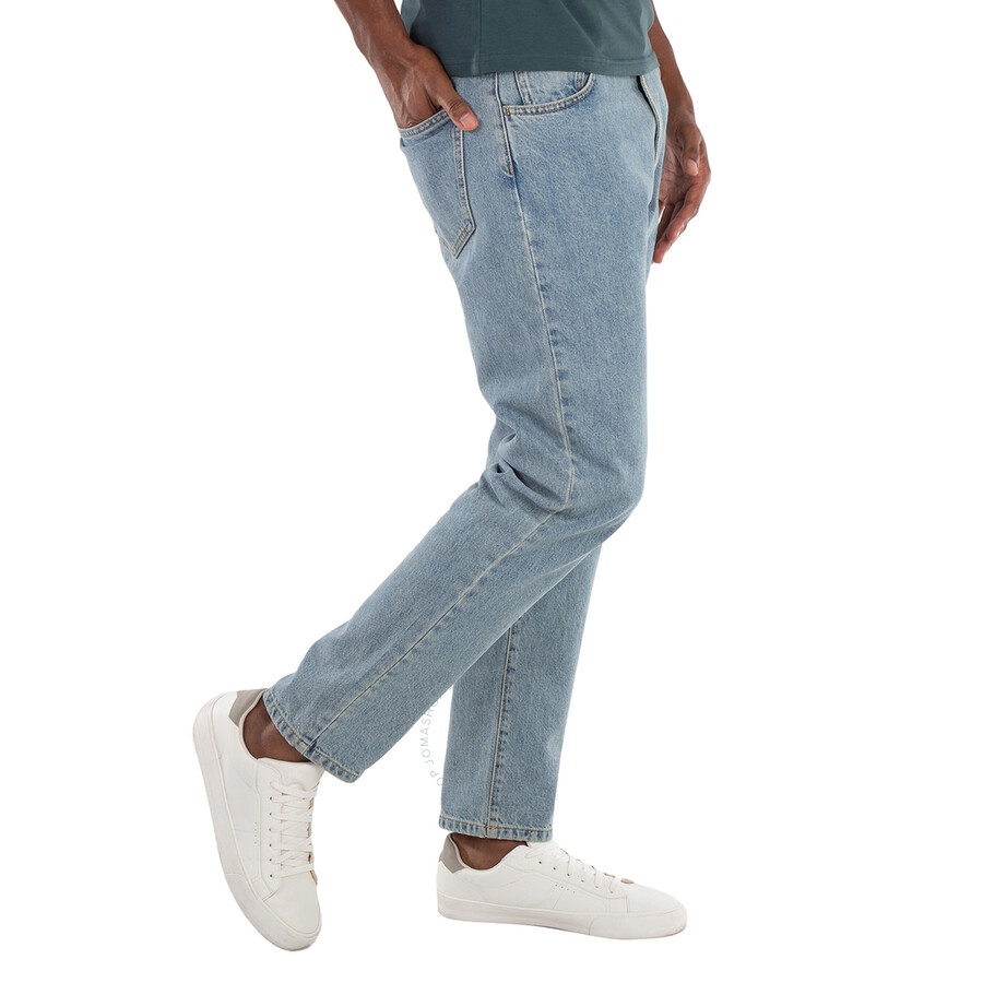 Moschino Straight-Leg Cotton Denim Jeans - 2