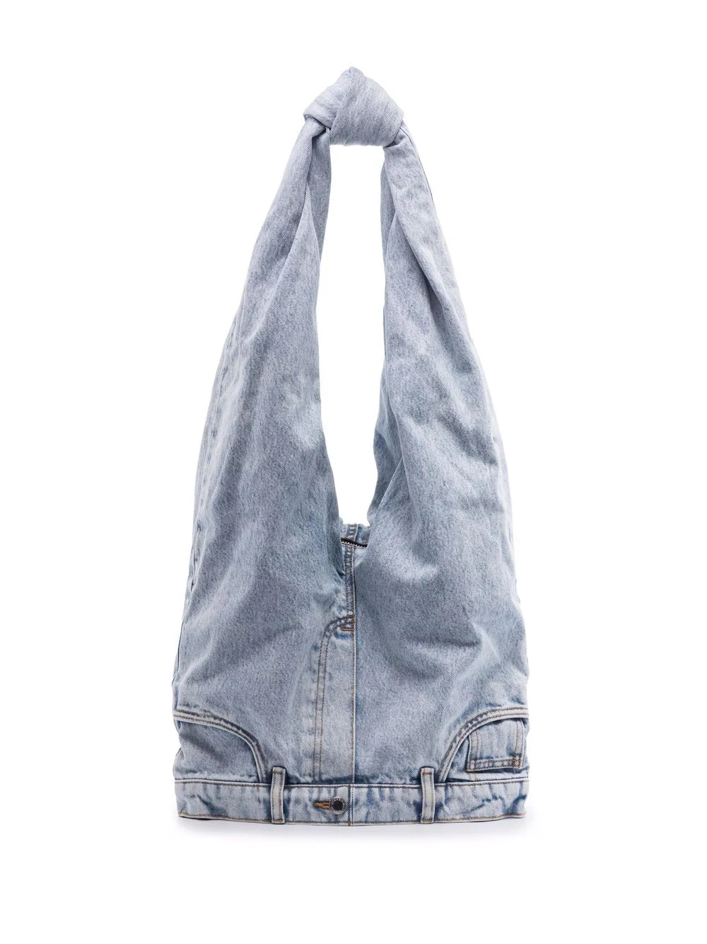 five-pocket denim hobo bag - 1