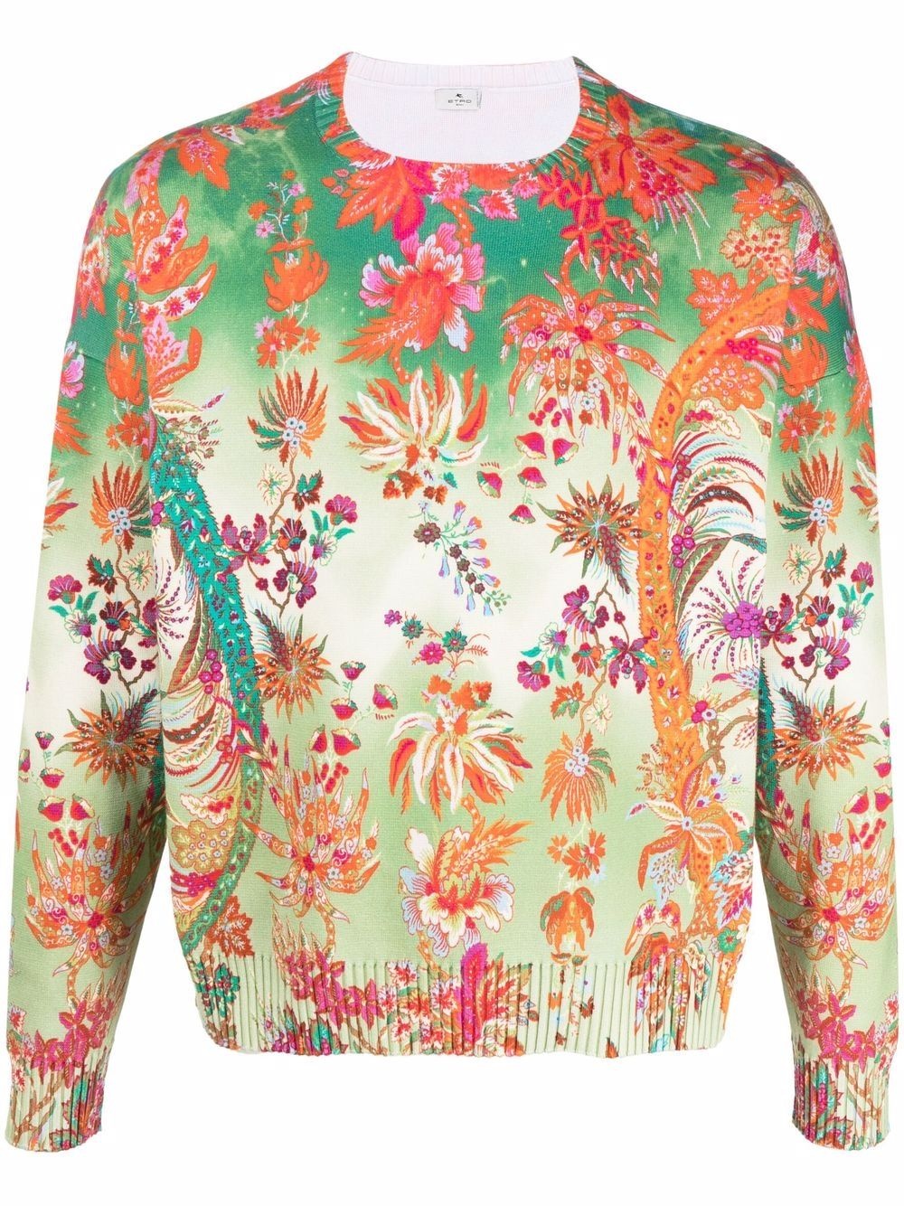 paisley-print jumper - 1