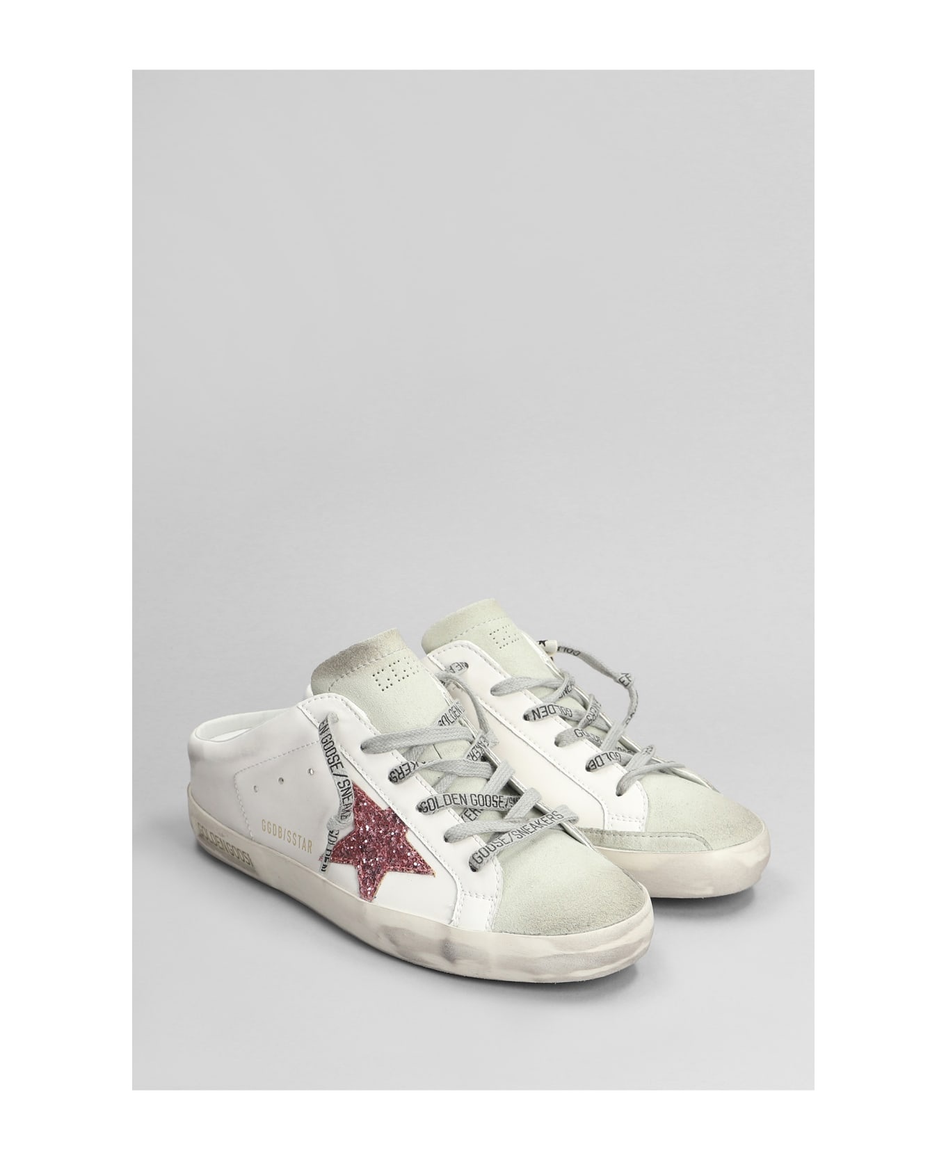 Bio Based Sneakers In White Suede And Leather - 2